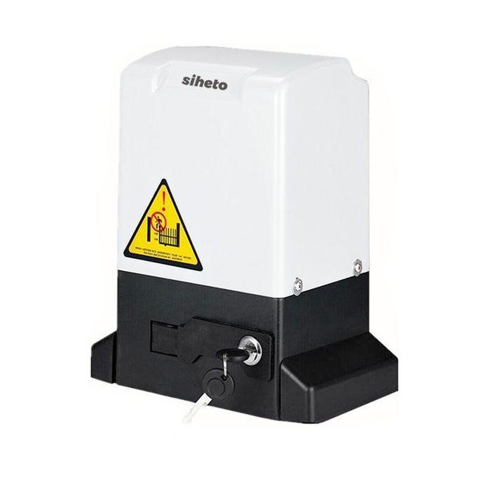 Centurion Consultancy sliding gate motor installed at a commercial entrance by Isys Technologies